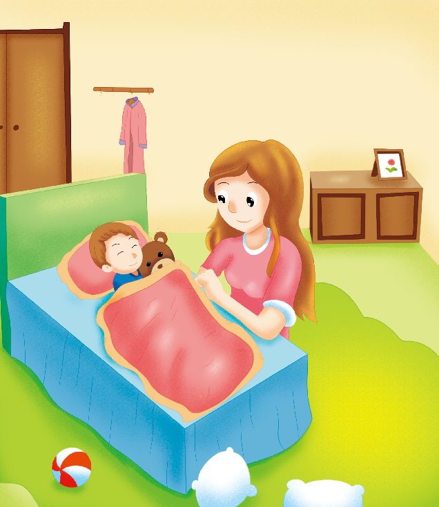 1-2岁亲子早教游戏(第14个月):自我——一起睡觉觉插图1 1-2岁亲子早教游戏(第14个月):自我——一起睡觉觉