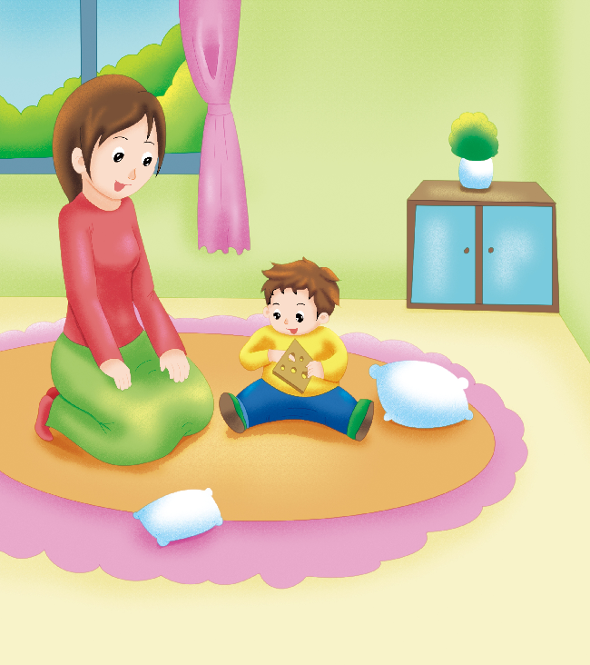 1-2岁亲子早教游戏（第15个月）：游戏——戳洞洞