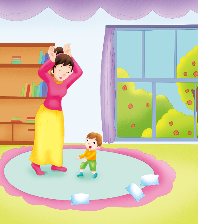 1-2岁亲子早教游戏(第15个月):儿歌——学说话插图1 1-2岁亲子早教游戏(第15个月):儿歌——学说话