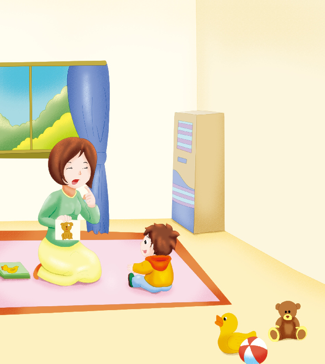 1-2岁亲子早教游戏(第16个月):语言——学小动物说话插图1 1-2岁亲子早教游戏(第16个月):语言——学小动物说话