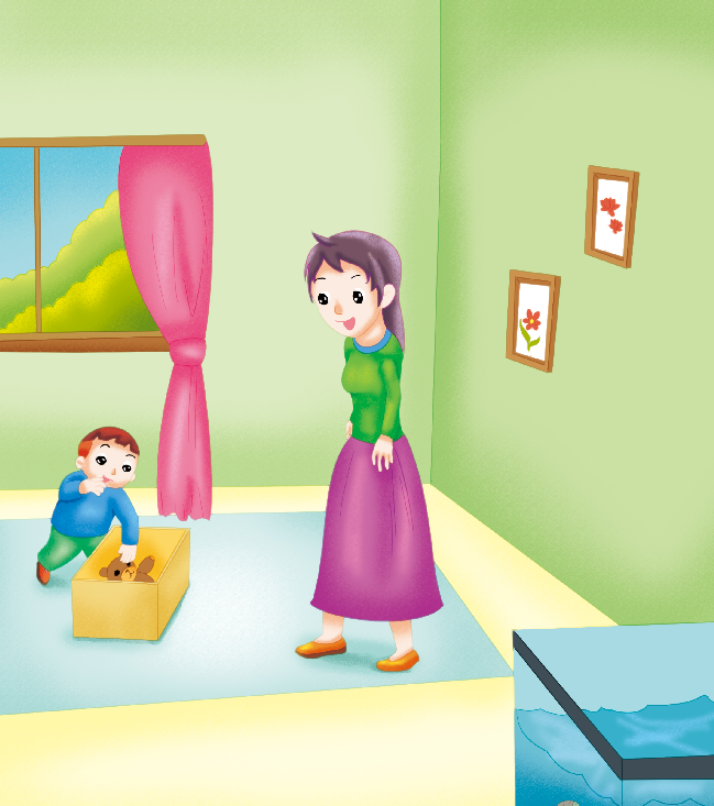 1-2岁亲子早教游戏（第16个月）：运动——“救”小熊