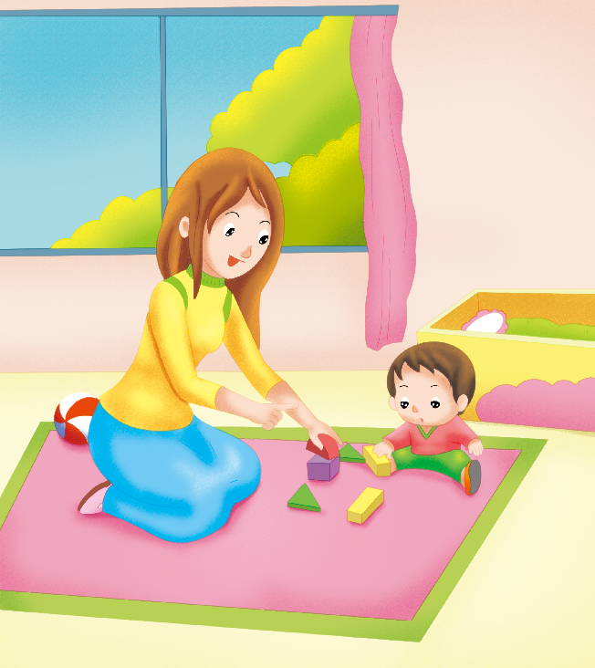 1-2岁亲子早教游戏(第16个月):游戏——小小建筑师插图1 1-2岁亲子早教游戏(第16个月):游戏——小小建筑师