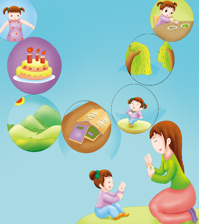 1-2岁亲子早教游戏（第17个月）：童谣——星期歌