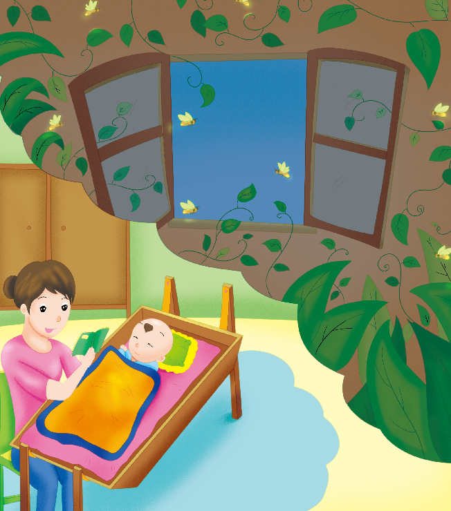 1-2岁亲子早教游戏（第18个月）：童谣——虫儿飞