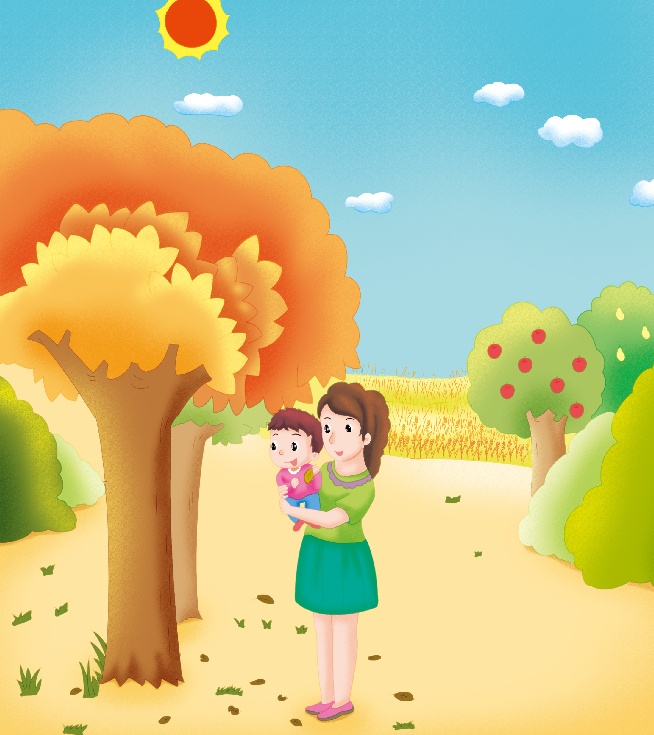 1-2岁亲子早教游戏(第19个月):儿歌——四季歌·秋插图1 1-2岁亲子早教游戏(第19个月):儿歌——四季歌·秋