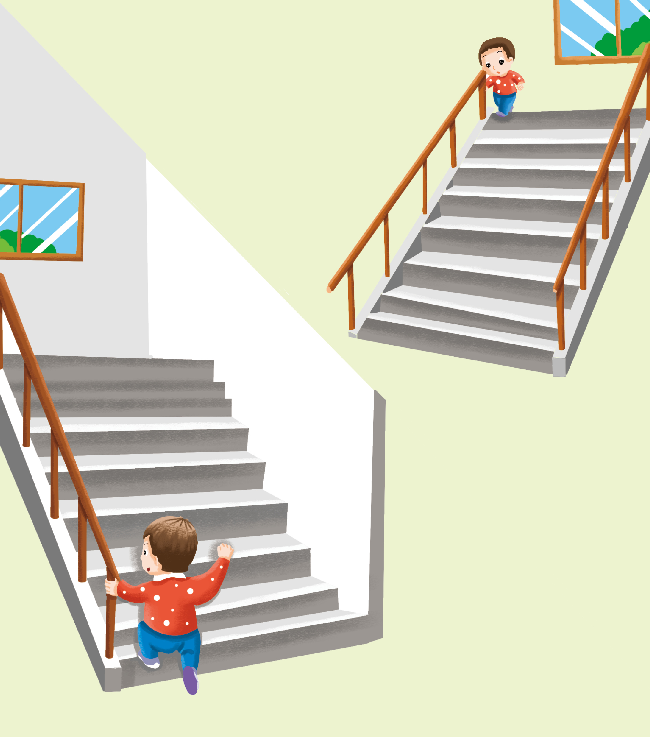 1-2岁亲子早教游戏（第20个月）：运动——独自上楼梯