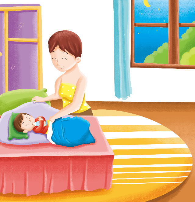 1-2岁亲子早教游戏（第20个月）：生活——帮宝宝入睡