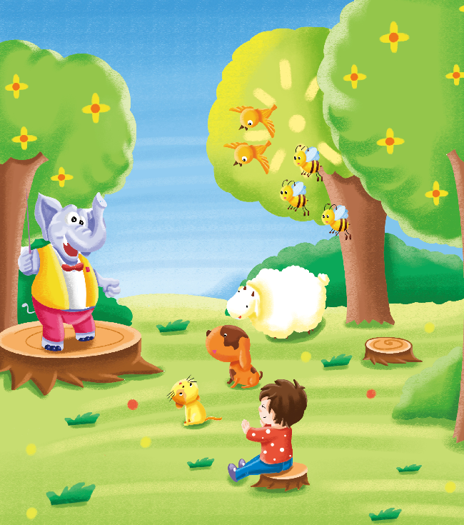 1-2岁亲子早教游戏(第20个月):故事——动物合唱团插图1 1-2岁亲子早教游戏(第20个月):故事——动物合唱团