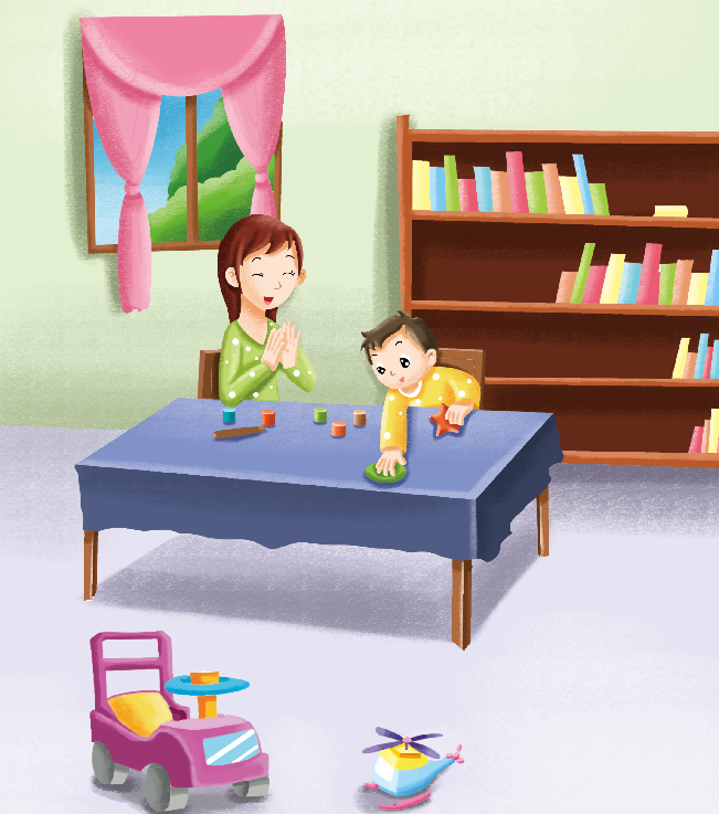 1-2岁亲子早教游戏（第22个月）：游戏——捏橡皮泥