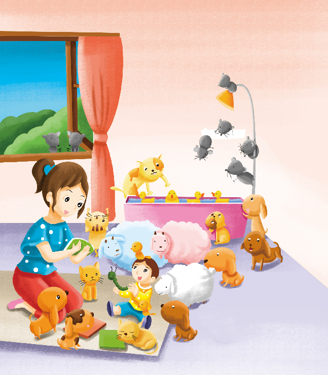 1-2岁亲子早教游戏(第22个月):故事——热情的宝宝插图1 1-2岁亲子早教游戏(第22个月):故事——热情的宝宝