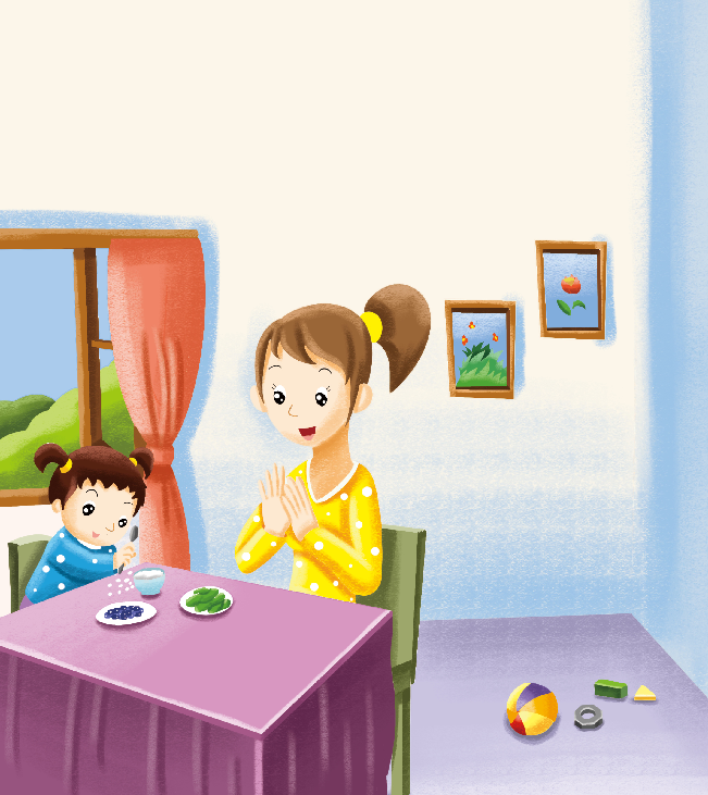 1-2岁亲子早教游戏（第23个月）：生活——独立吃饭