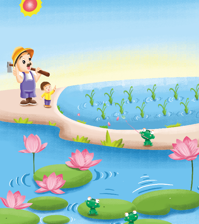 1-2岁亲子早教游戏（第23个月）：儿歌——小青蛙