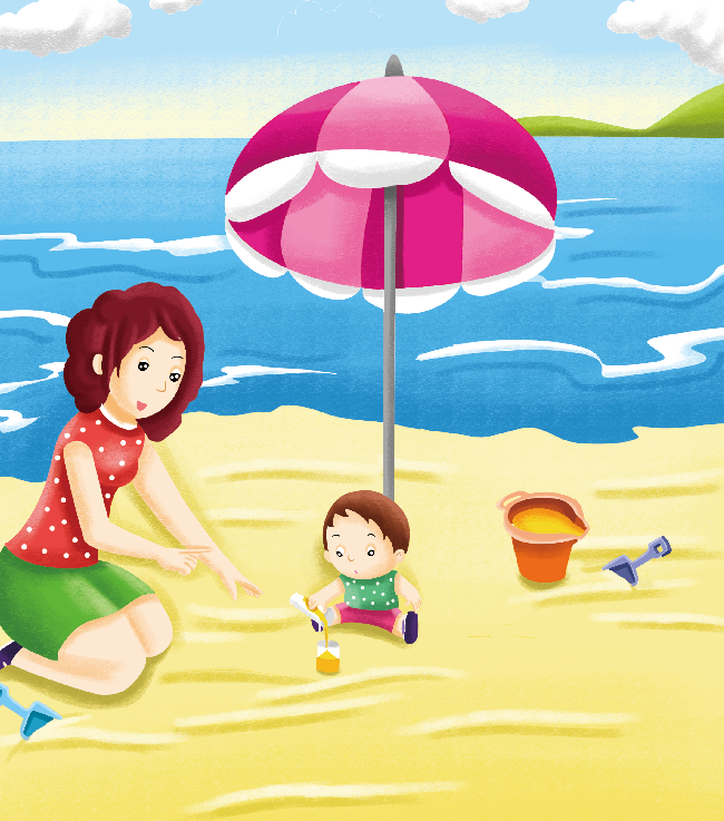 1-2岁亲子早教游戏(第23个月):认知——谁的肚子大?插图1 1-2岁亲子早教游戏(第23个月):认知——谁的肚子大?