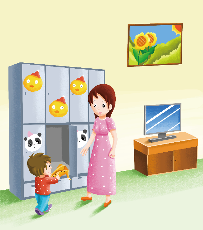 1-2岁亲子早教游戏（第24个月）：观察——圆形在哪儿？