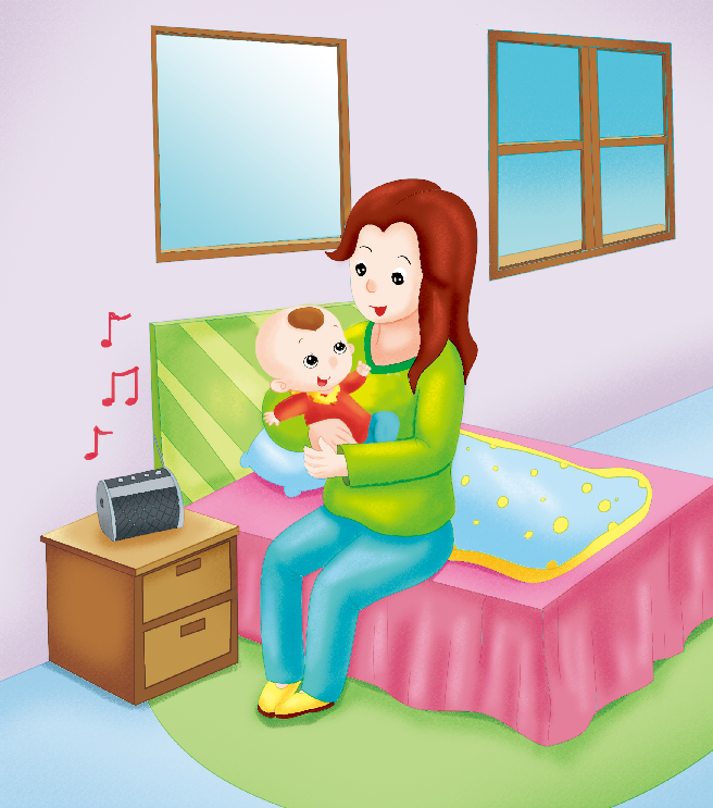 0-1岁亲子早教游戏（第1个月）：音乐——好听的音乐