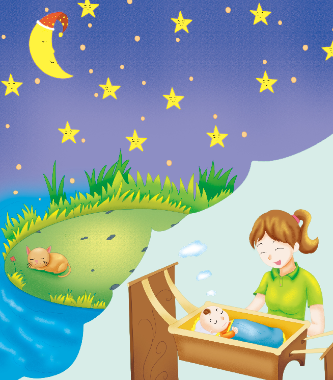 0-1岁亲子早教游戏（第1个月）：儿歌——摇篮曲