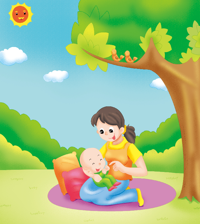 0-1岁亲子早教游戏（第3个月）：情绪——宝宝笑一笑