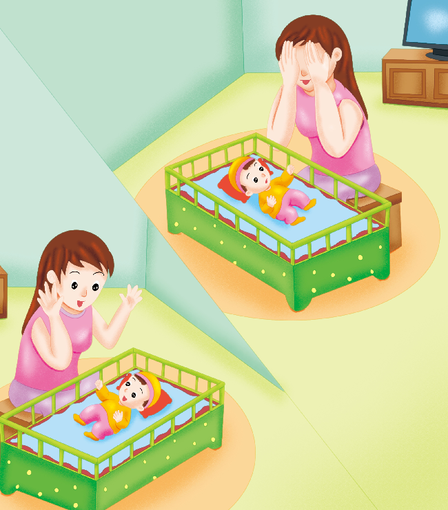 0-1岁亲子早教游戏（第4个月）：智力——猫来啦