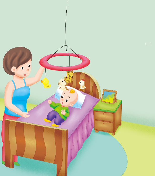 0-1岁亲子早教游戏(第4个月):语言——小动物怎么叫插图1 0-1岁亲子早教游戏(第4个月):语言——小动物怎么叫