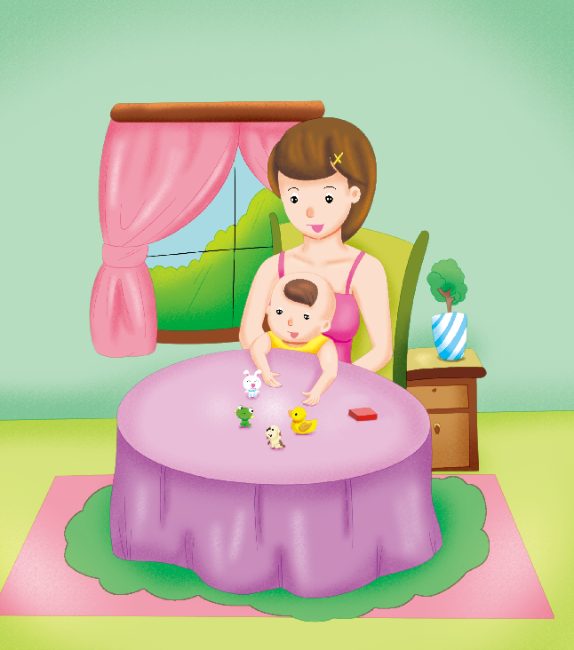 0-1岁亲子早教游戏（第4个月）：运动——抓呀抓