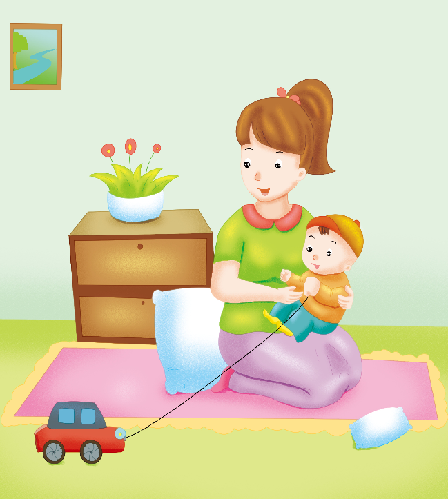 0-1岁亲子早教游戏（第5个月）：运动——小车开过来啦