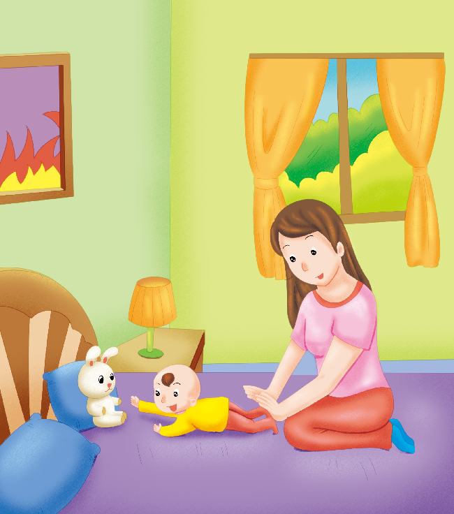 0-1岁亲子早教游戏（第7个月）：运动——爬呀爬