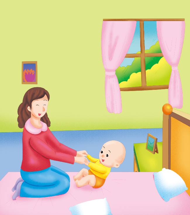 0-1岁亲子早教游戏（第7个月）：运动——拉拉坐