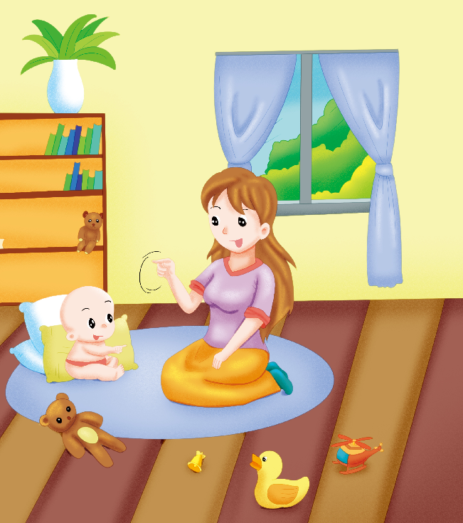 0-1岁亲子早教游戏（第10个月）：游戏——画圆圈