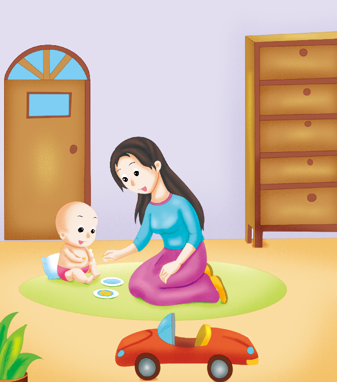 0-1岁亲子早教游戏（第10个月）：运动——捏豆豆