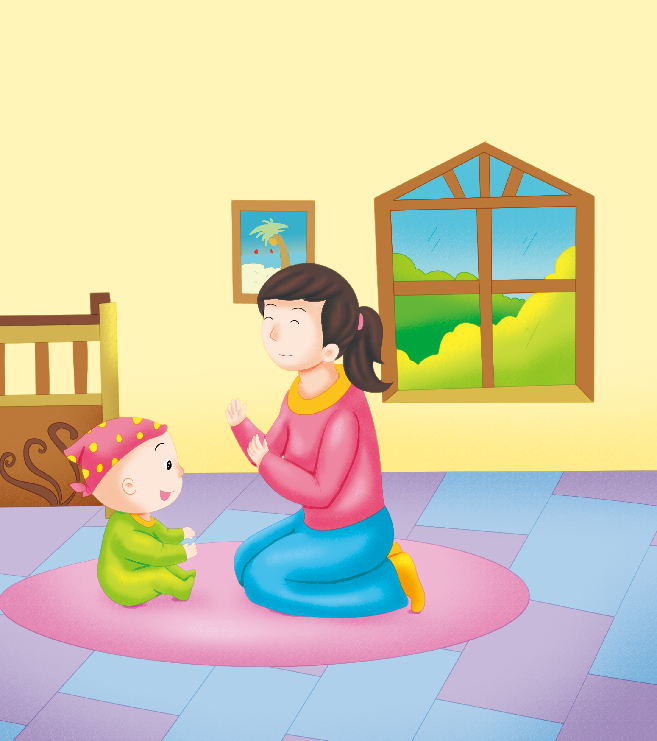 0-1岁亲子早教游戏（第10个月）：运动——拍拍手