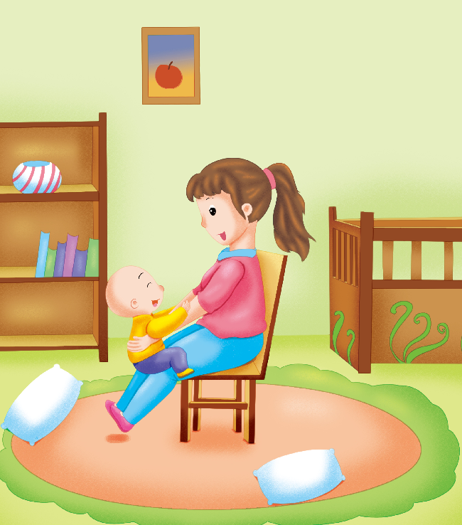 0-1岁亲子早教游戏(第12个月):游戏——滑滑梯插图1 0-1岁亲子早教游戏(第12个月):游戏——滑滑梯