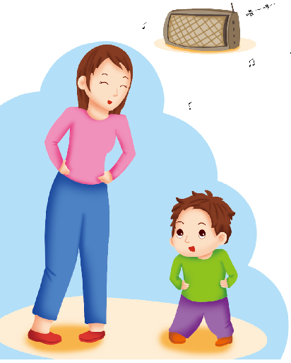 2-3岁亲子早教游戏（第25~27个月）：音乐——妈妈宝宝一起跳