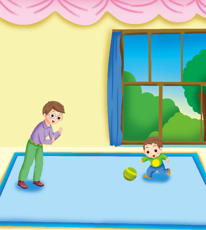 2-3岁亲子早教游戏（第25~27个月）：运动——踢皮球