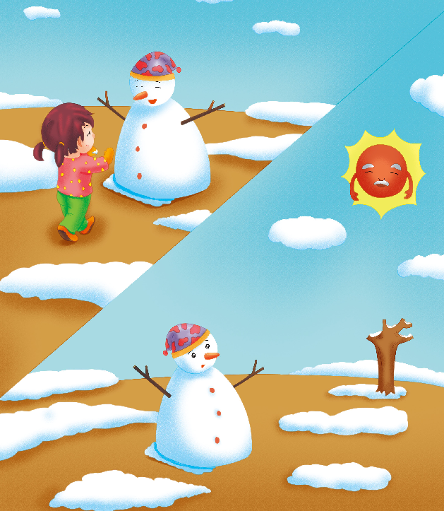 2-3岁亲子早教游戏（第25~27个月）：故事——小雪花奇遇记