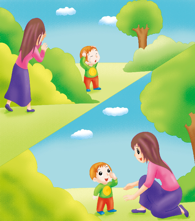 2-3岁亲子早教游戏（第25~27个月）：安全——妈妈不见了