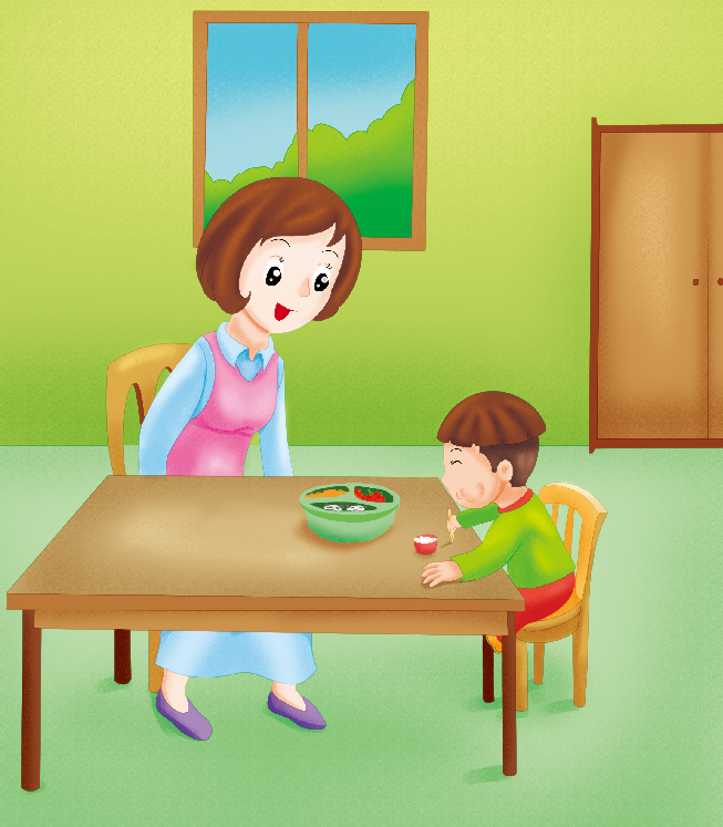 2-3岁亲子早教游戏（第25~27个月）：生活——宝宝爱吃饭