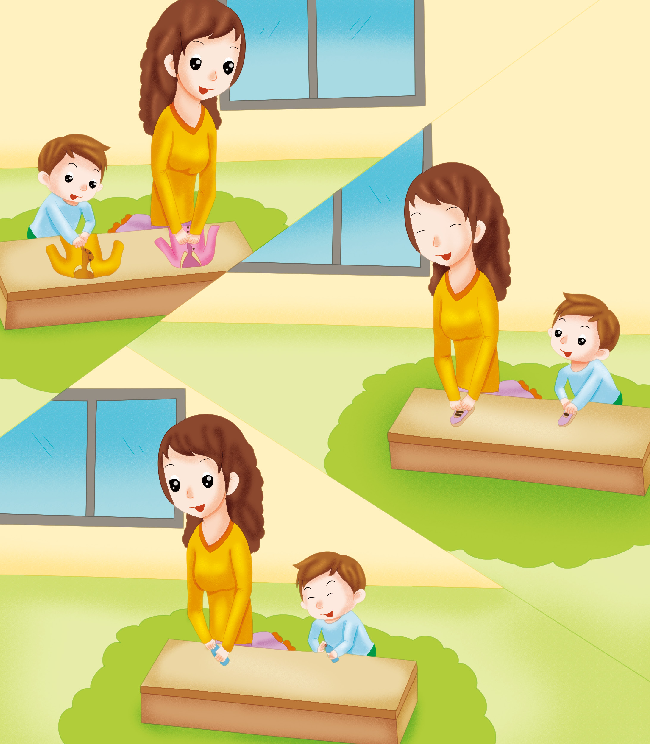 2-3岁亲子早教游戏（第31~33个月）：游戏——通关赛