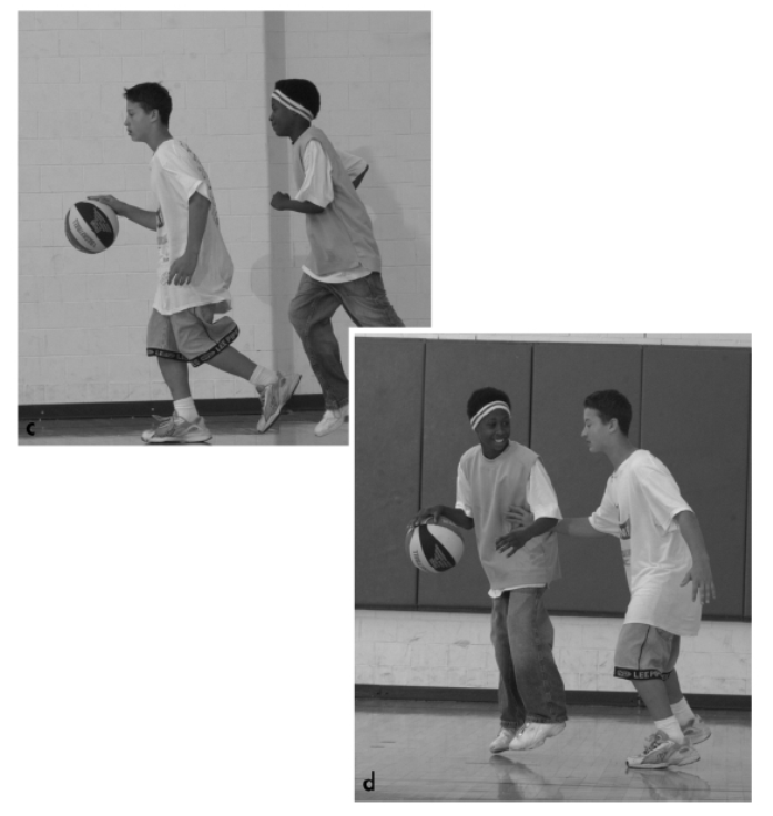 「少儿篮球训练游戏：控球」4种运球方式