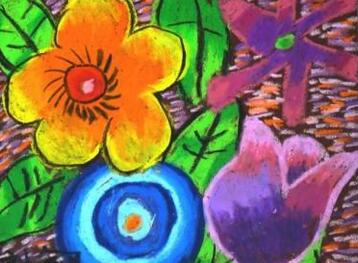 幼儿园小班花儿朵朵美术教案插图2 幼儿园小班花儿朵朵美术教案