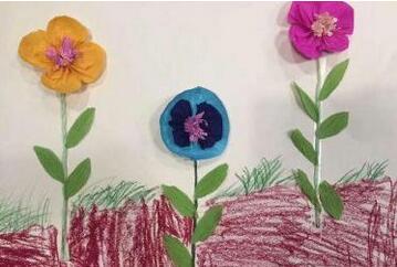 幼儿园小班花儿朵朵美术教案插图1 幼儿园小班花儿朵朵美术教案