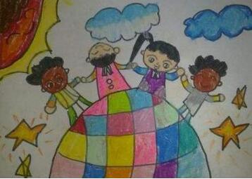 幼儿园大班画地球美术教案插图1 幼儿园大班画地球美术教案
