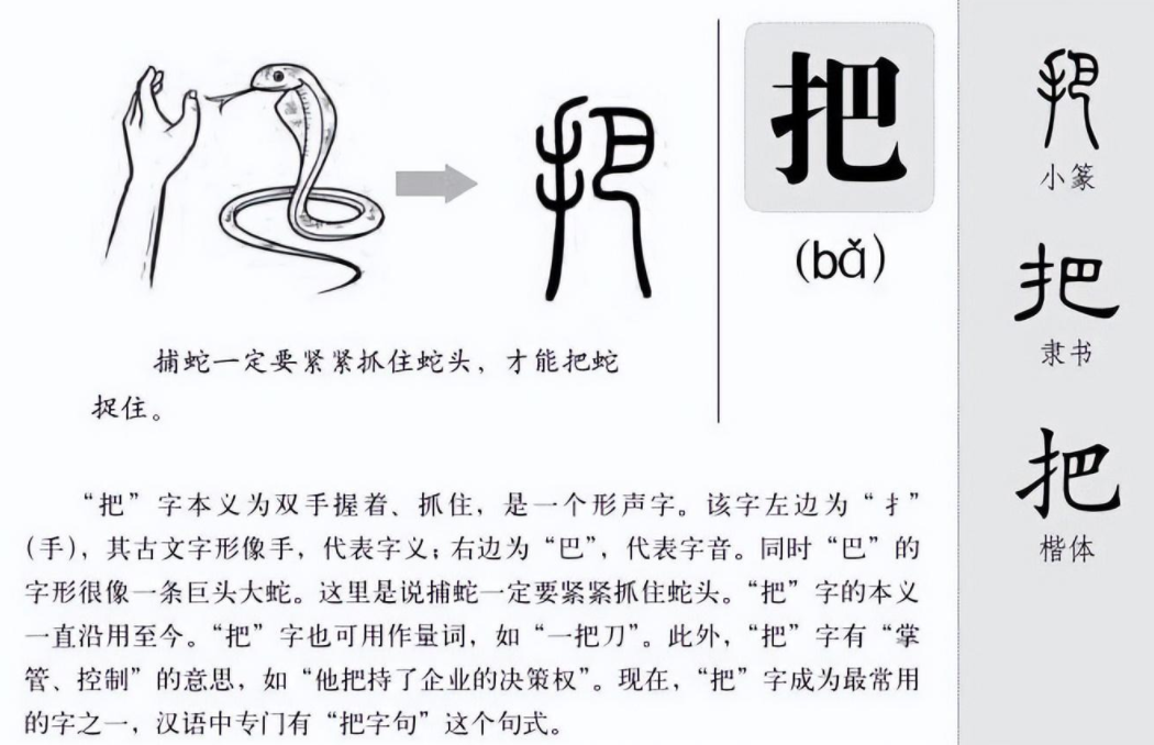 把怎么读？把的读音和意思