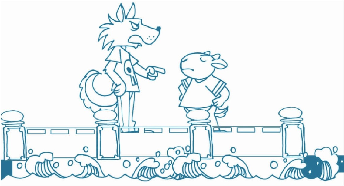 「绕口令大全：动物篇」羊和狼过桥