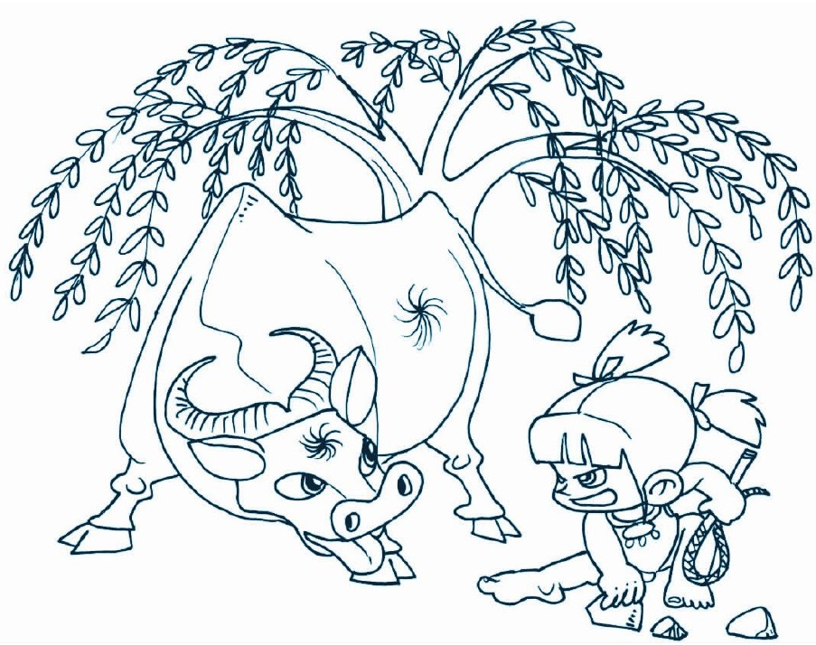 「绕口令大全:人物篇」妞妞赶牛插图1 「绕口令大全:人物篇」妞妞赶牛