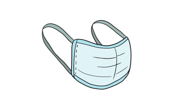 卡通口罩简笔画怎么画 卡通口罩简笔画简单又漂亮