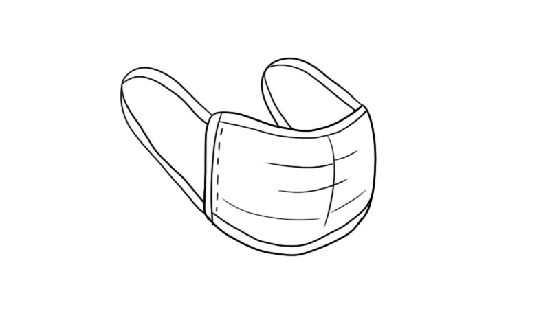 卡通口罩简笔画怎么画 卡通口罩简笔画简单又漂亮