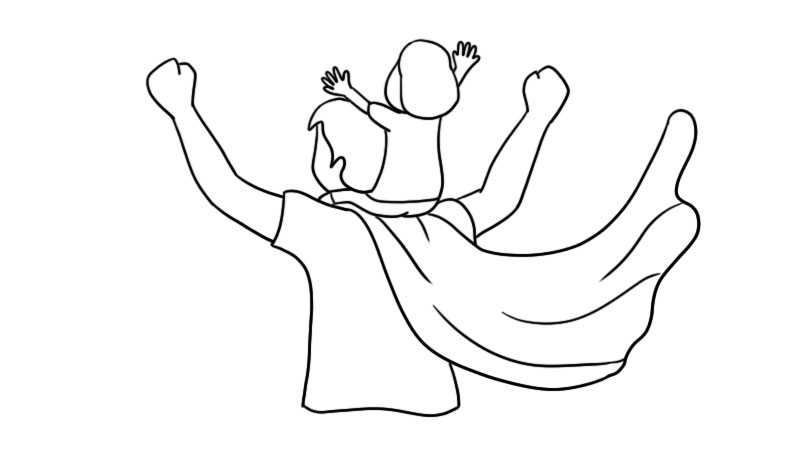 父亲节简笔画怎么画  父亲节简笔画步骤简单又漂亮