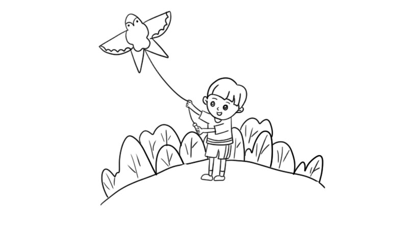 春天来了怎么画简单又漂亮