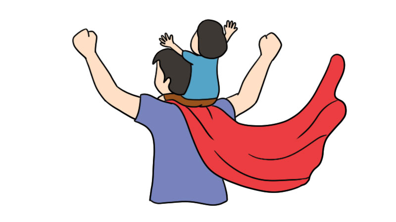 父亲节简笔画怎么画  父亲节简笔画步骤简单又漂亮