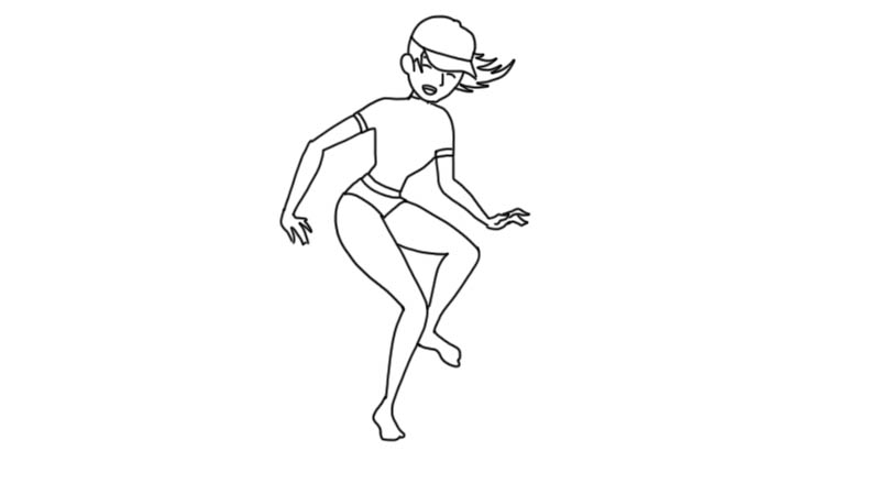 冲浪简笔画怎么画  冲浪简笔画画法简单又漂亮